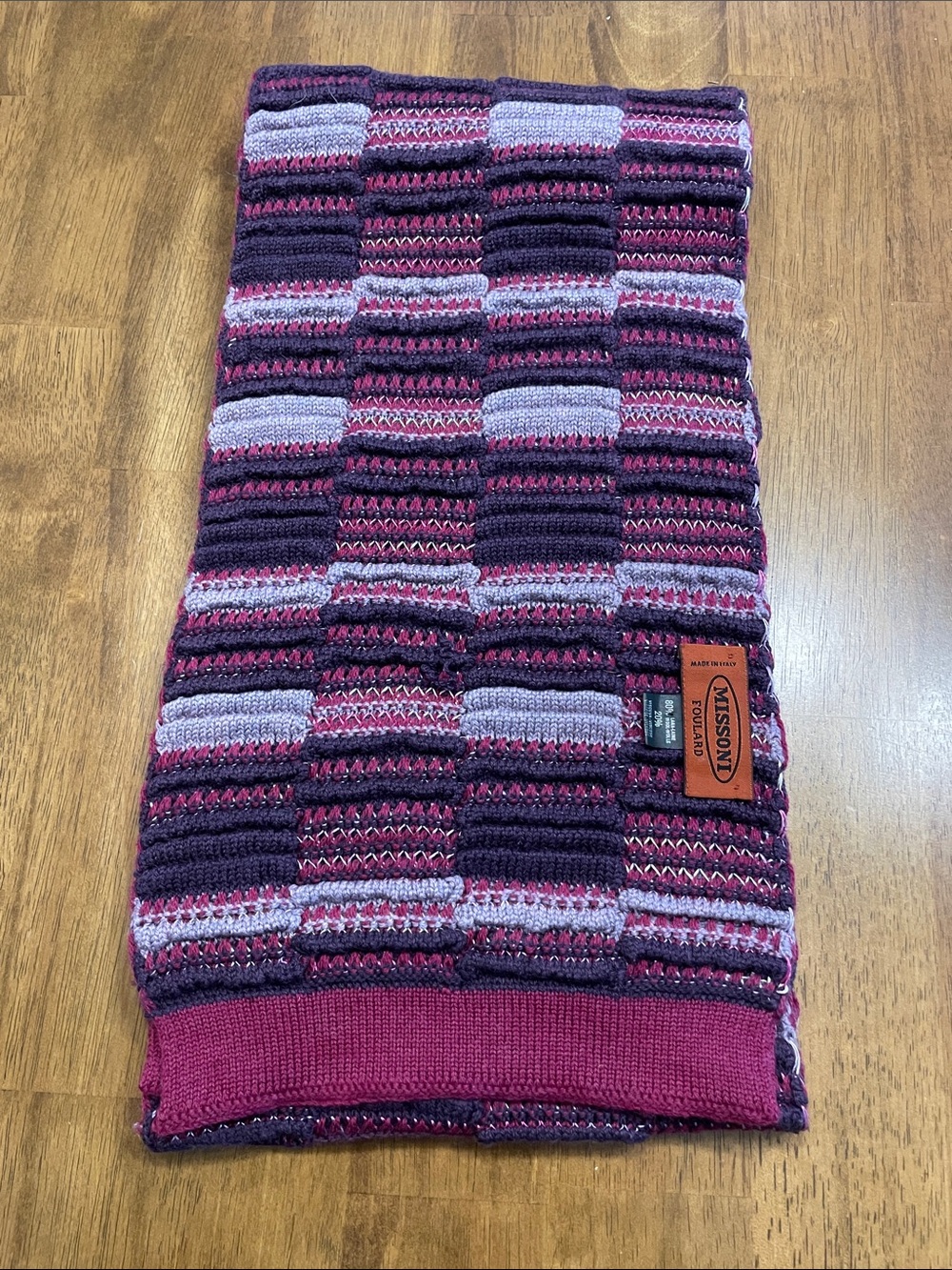 Missoni wool scarf